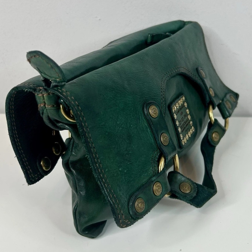 Campomaggi Mamorè Bag in bottle green leather. New with tags. - Picture 3 of 6
